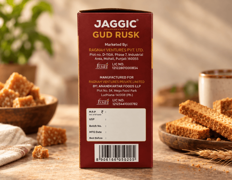 Jaggic GUD Rusk - Pack of 2