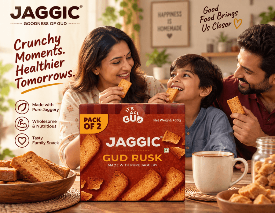 Jaggic GUD Rusk - Pack of 2