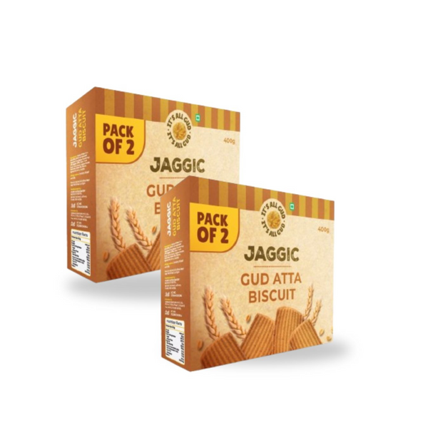Jaggic GUD Atta Biscuit Combo Pack