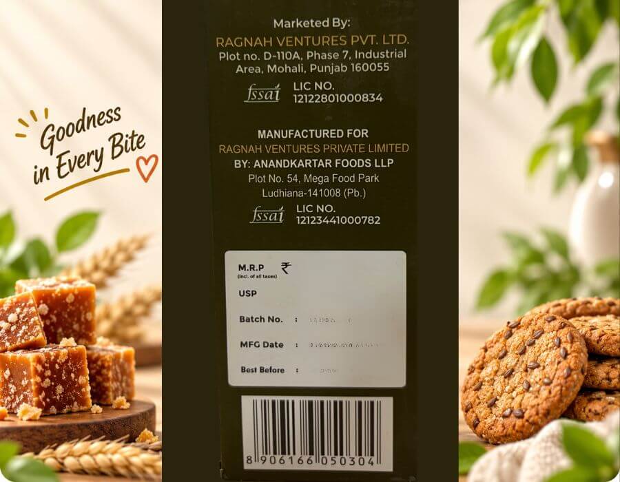 Jaggic GUD Namkeen Biscuit - Pack of 2