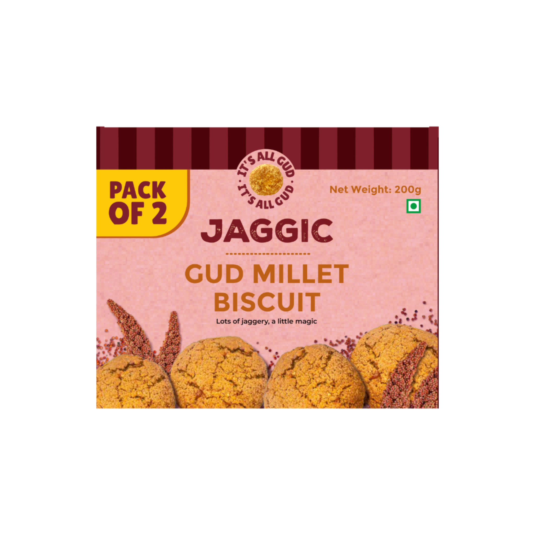 Jaggic Gud Millet Biscuit - Combo