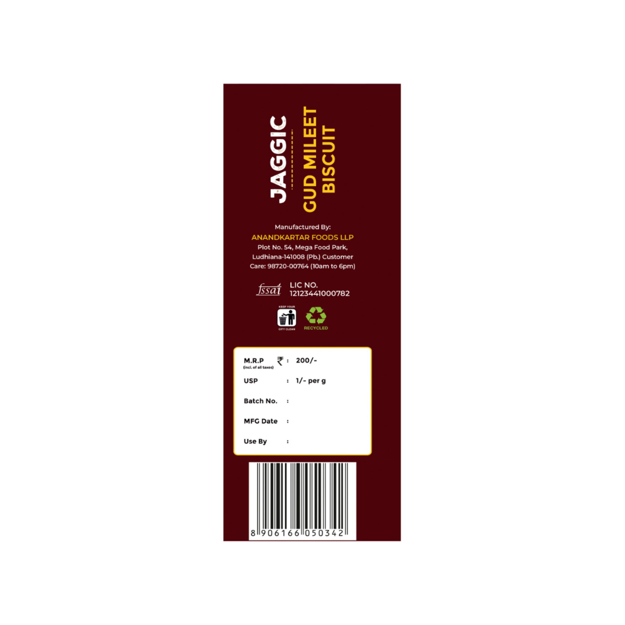 Jaggic Gud Millet Biscuit - Combo