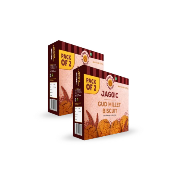 Jaggic Gud Millet Biscuit - Combo