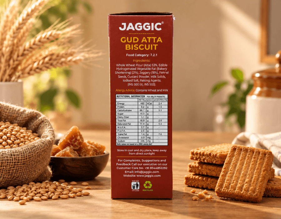 Jaggic GUD Atta Biscuit - Combo Pack