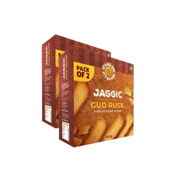 Jaggic GUD Rusk Combo Pack - 370