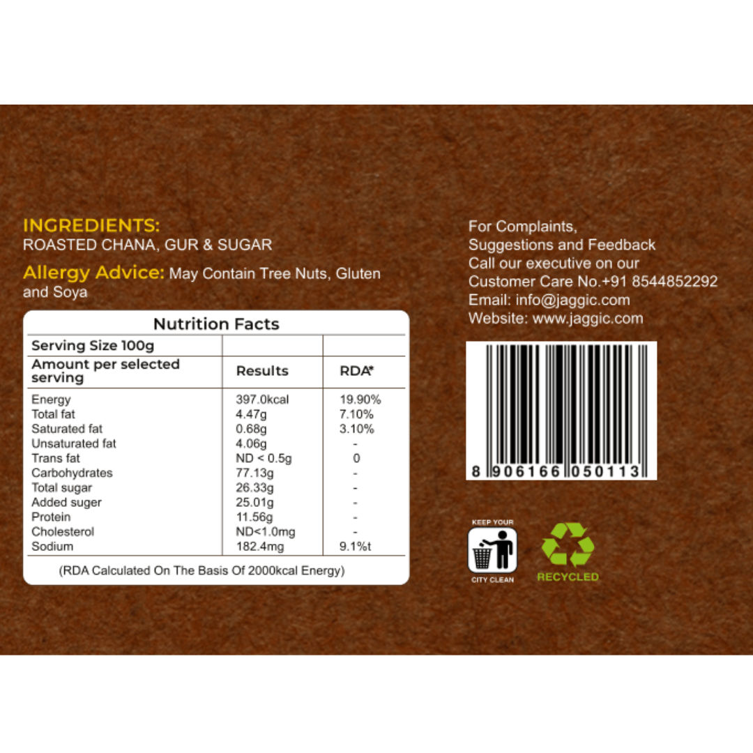 Jaggic Gud Chana - Pack of 2